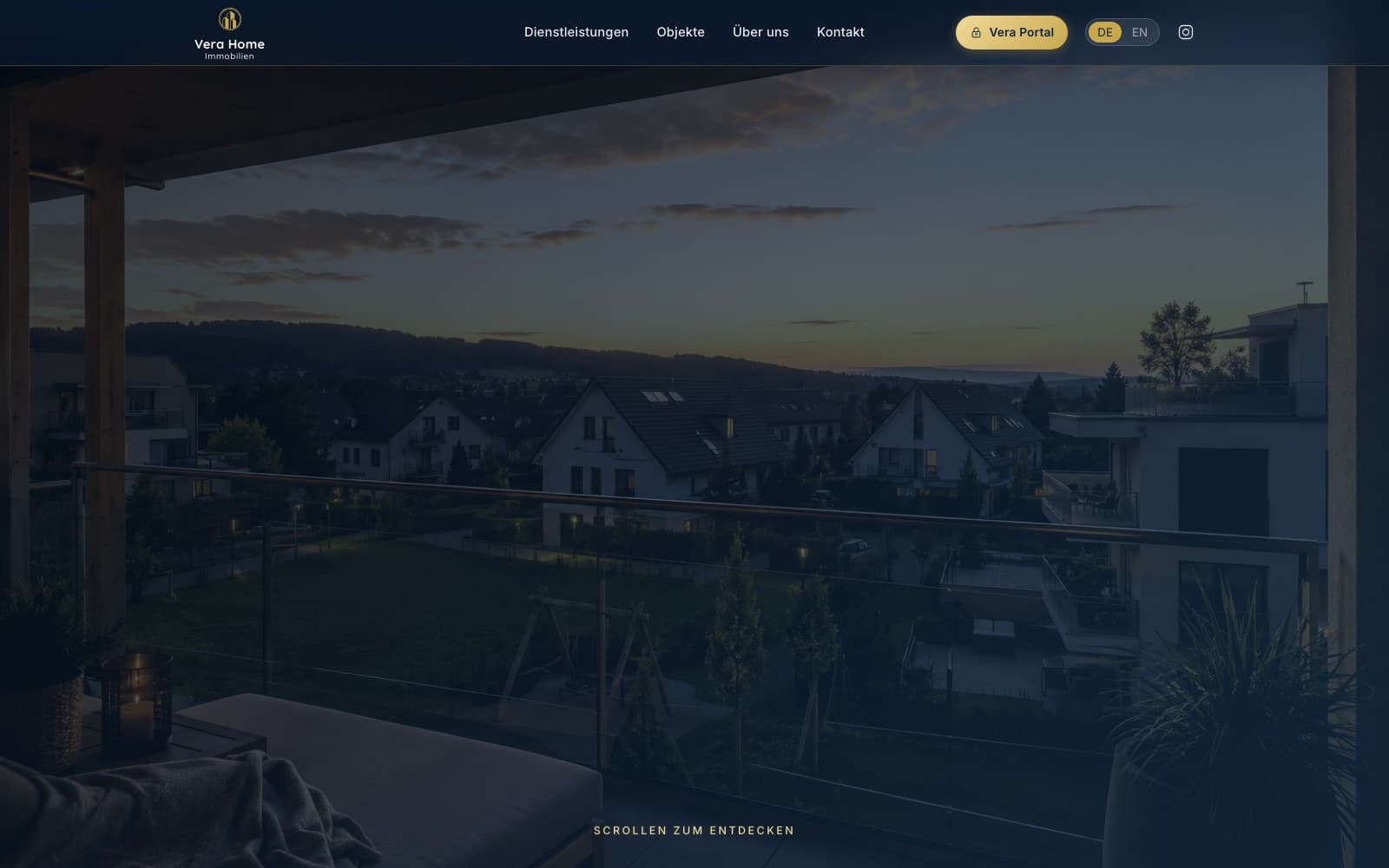 VeraHome – Webplattform · CRM/ERP
